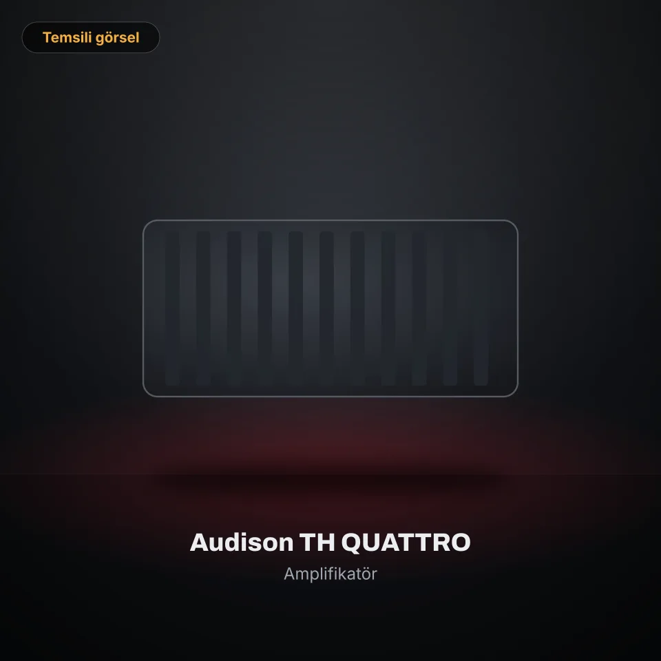 Audison TH QUATTRO (temsili görsel)