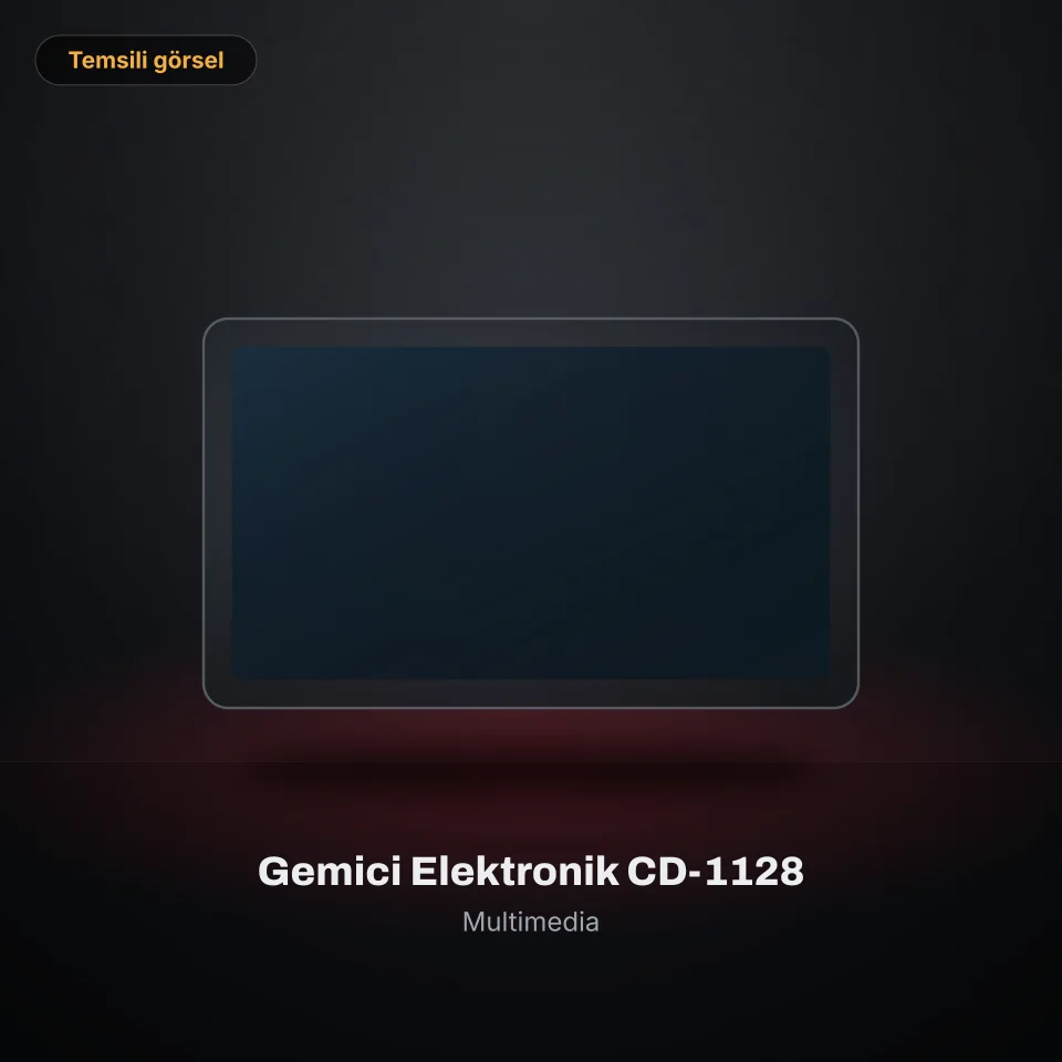 Gemici Elektronik CD-1128 (temsili görsel)