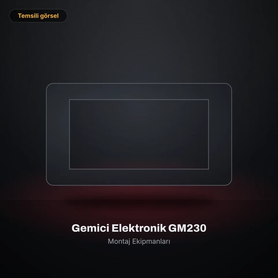 Gemici Elektronik GM230 (temsili görsel)