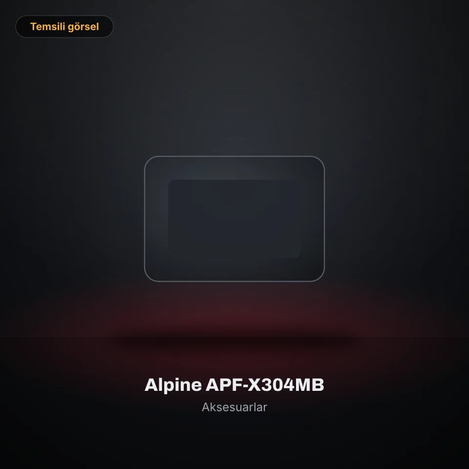 Alpine APF-X304MB (temsili görsel)