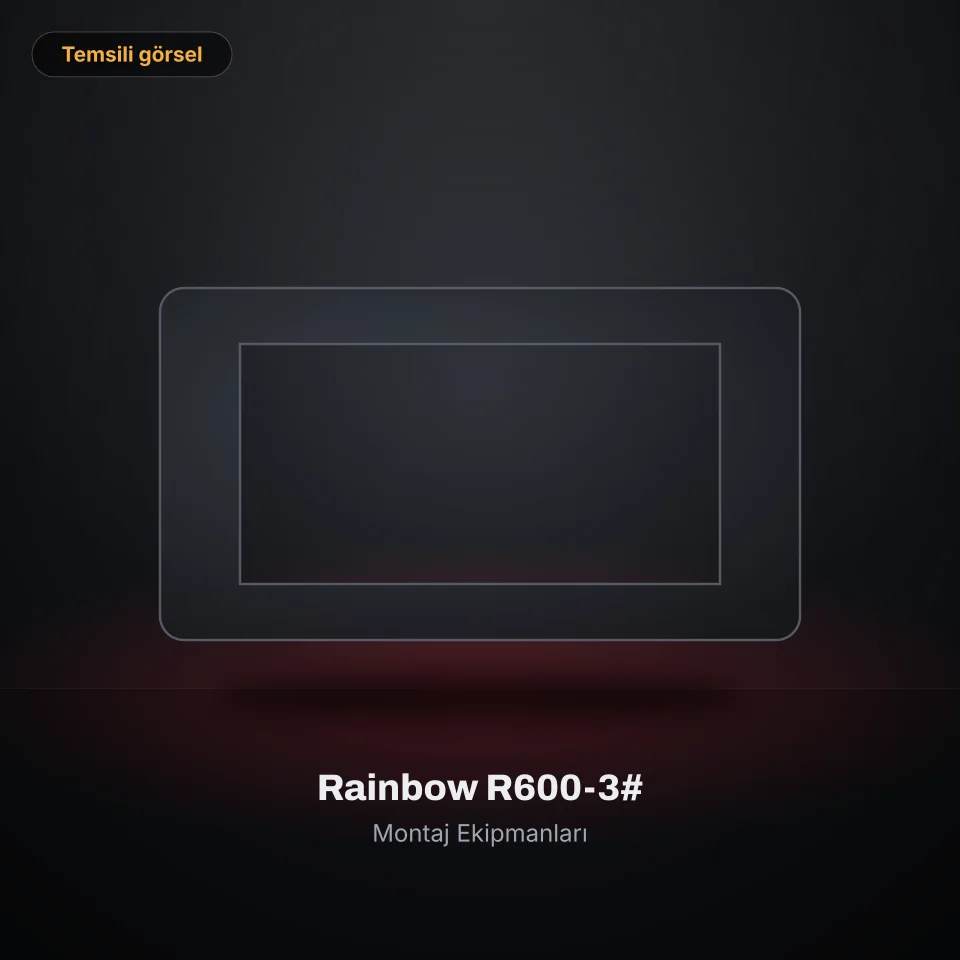 Rainbow R600-3# (temsili görsel)