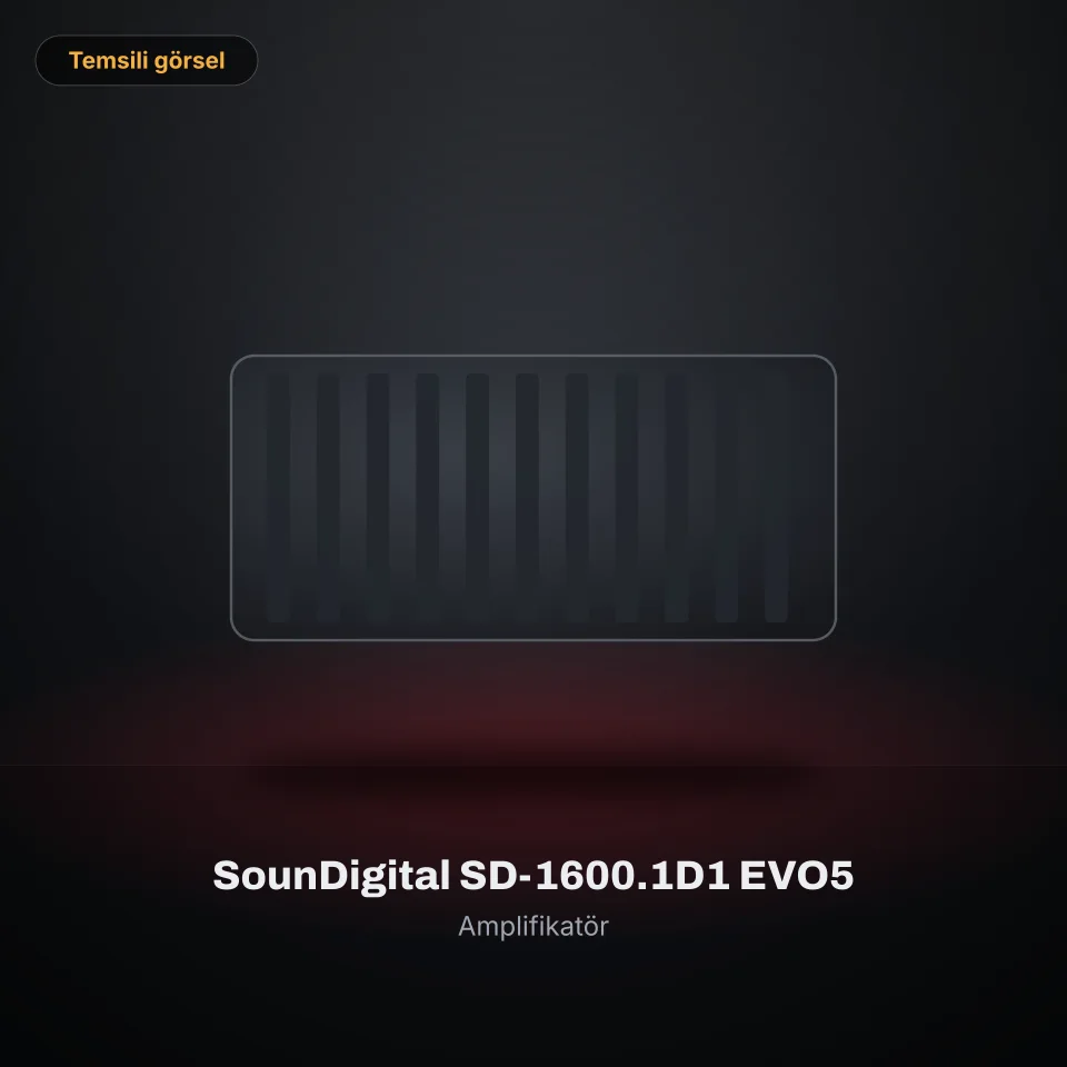 SounDigital SD-1600.1D1 EVO5 (temsili görsel)