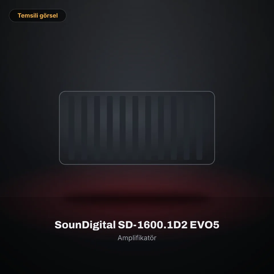 SounDigital SD-1600.1D2 EVO5 (temsili görsel)