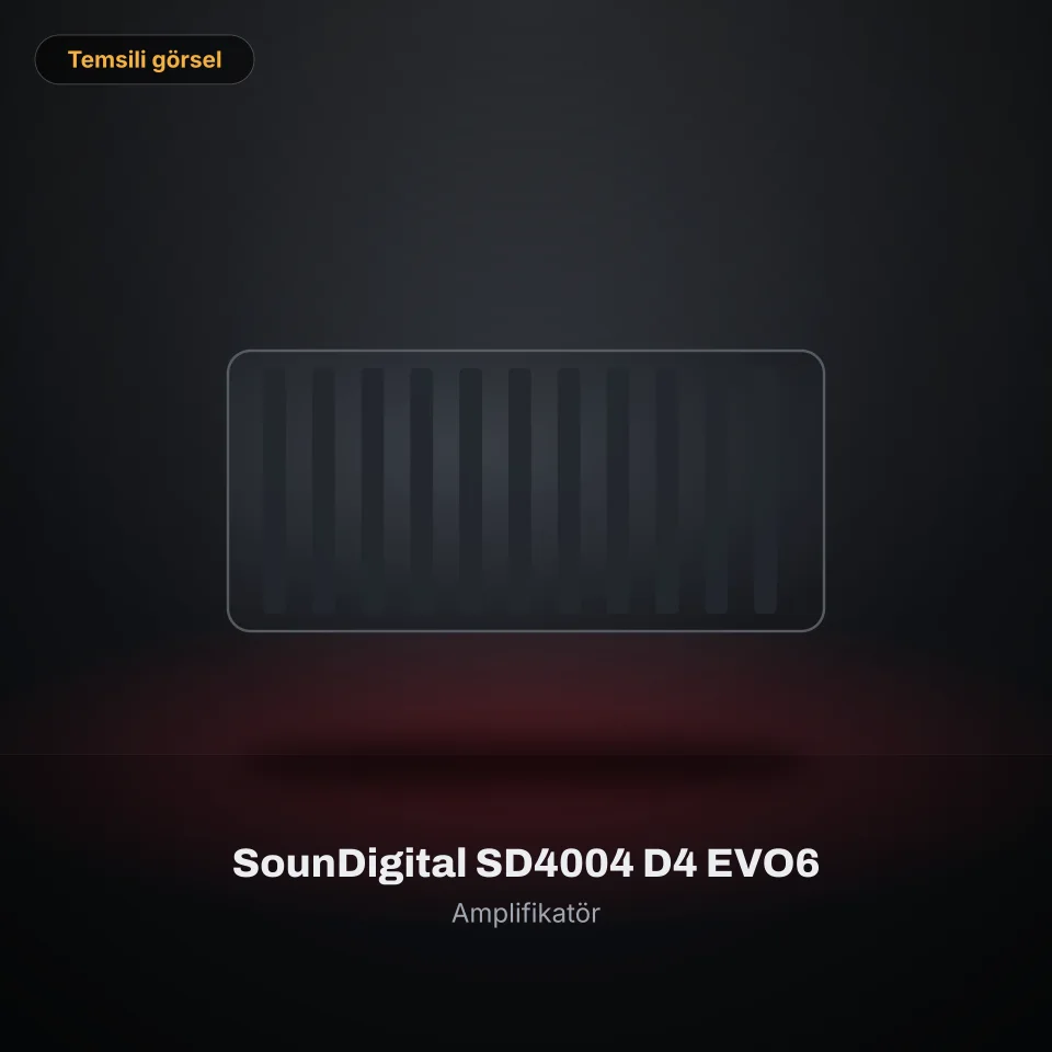 SounDigital SD4004 D4 EVO6 (temsili görsel)