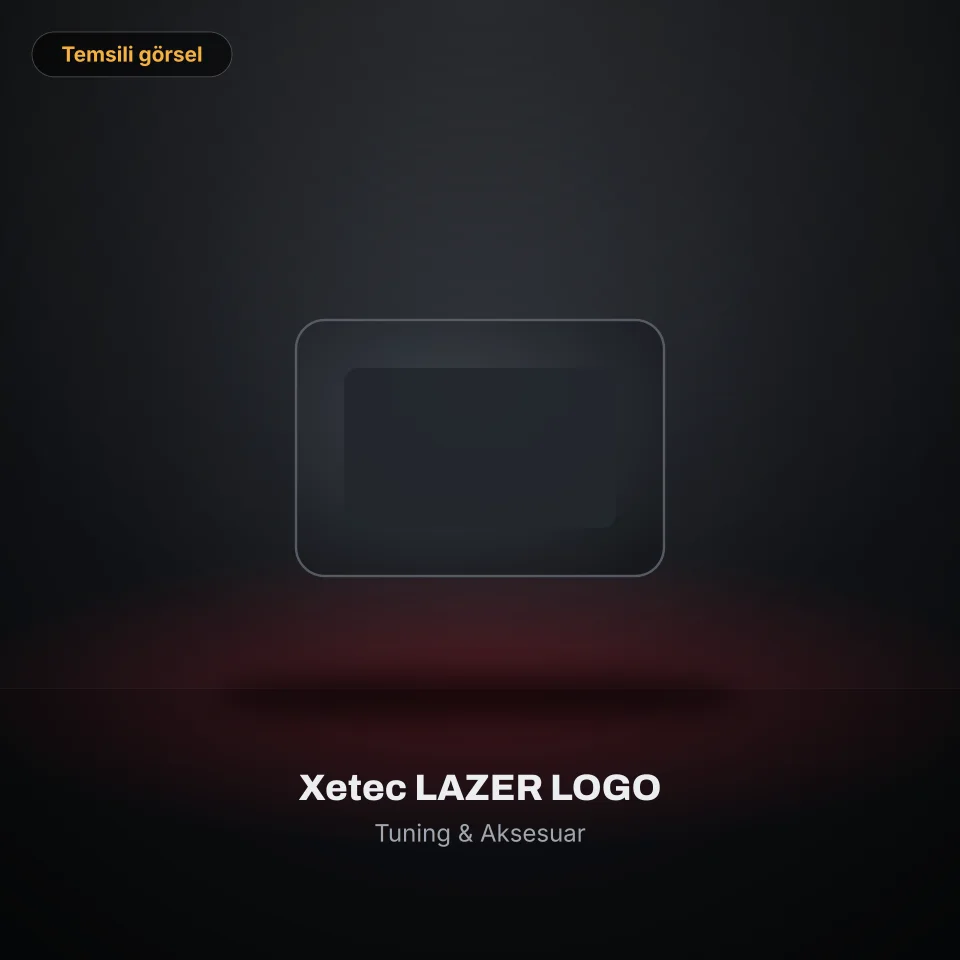 Xetec LAZER LOGO (temsili görsel)